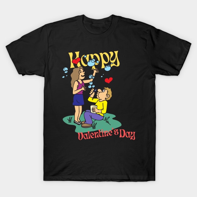 valentines day funny cupid goofy popular trends T-Shirt by Solomonkariuki 